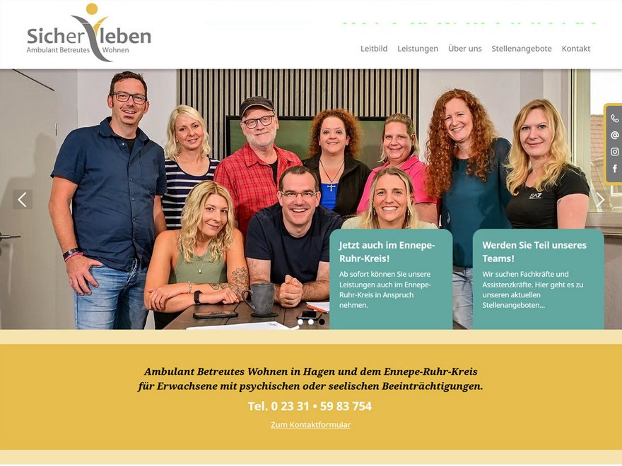 Sicherleben NRW • Ambulant Betreutes Wohnen, Hagen