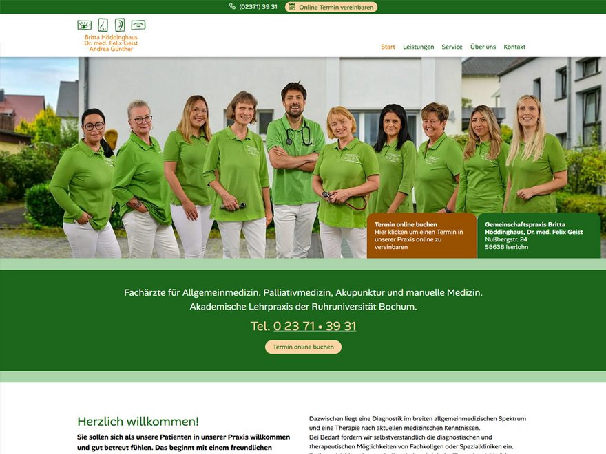 Gemeinschaftspraxis Britta Höddinghaus, Dr. med. Felix Geist, Iserlohn