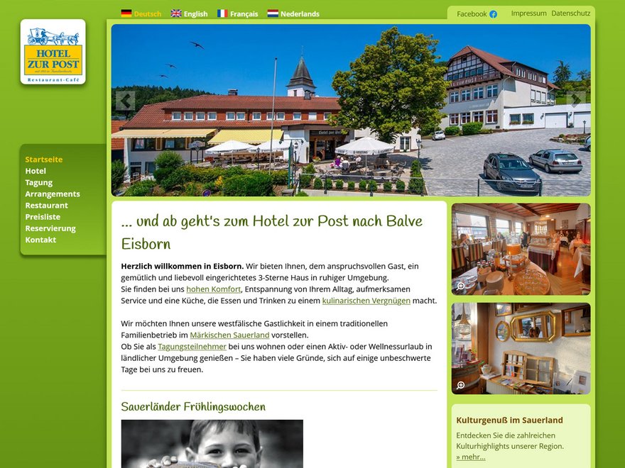 Hotel zur Post, Balve-Eisborn