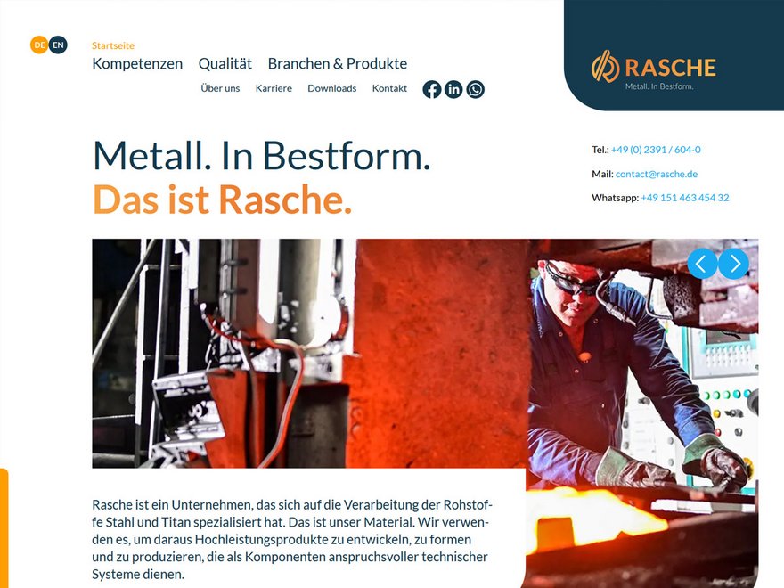 Rasche Umformtechnik GmbH, Plettenberg