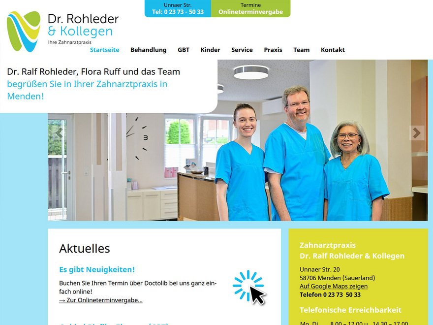 Zahnarztpraxis Dr. Ralf Rohleder & Kollegen, Menden